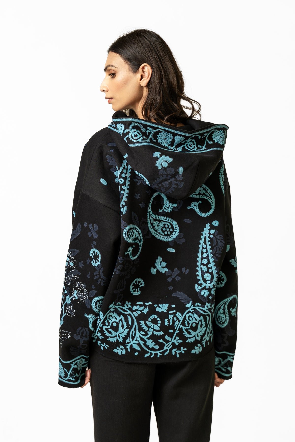 Sapphire Handmade Hoodie by FARAK