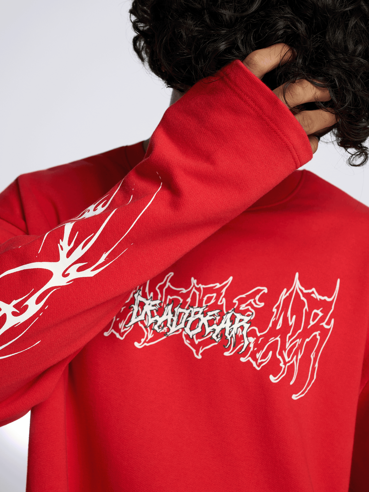 Flames 2.0 Tee Red by DEADBEAR