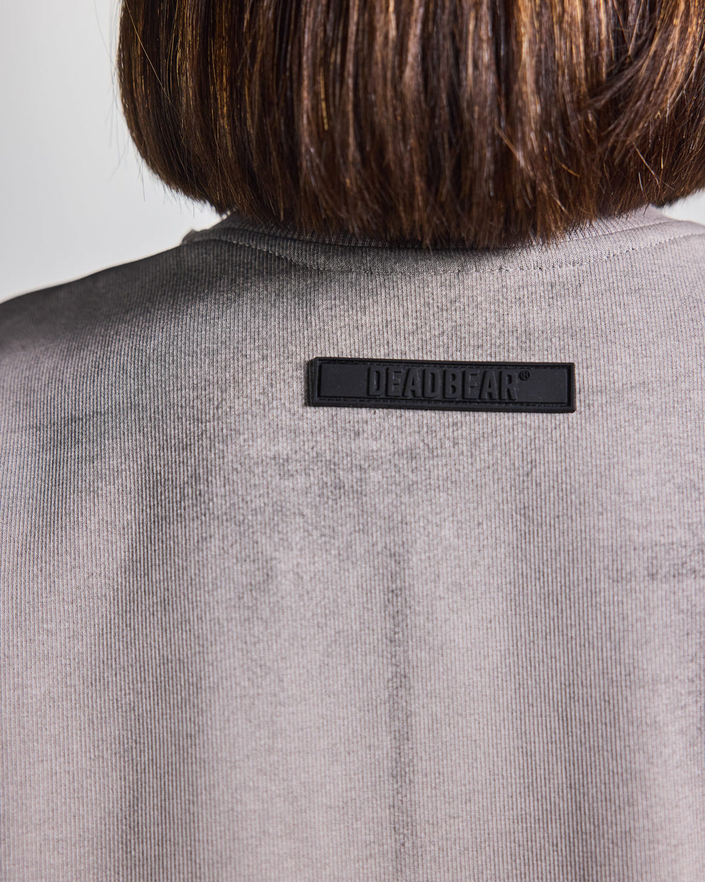 Distressed Washed Grey Tee by DEADBEAR