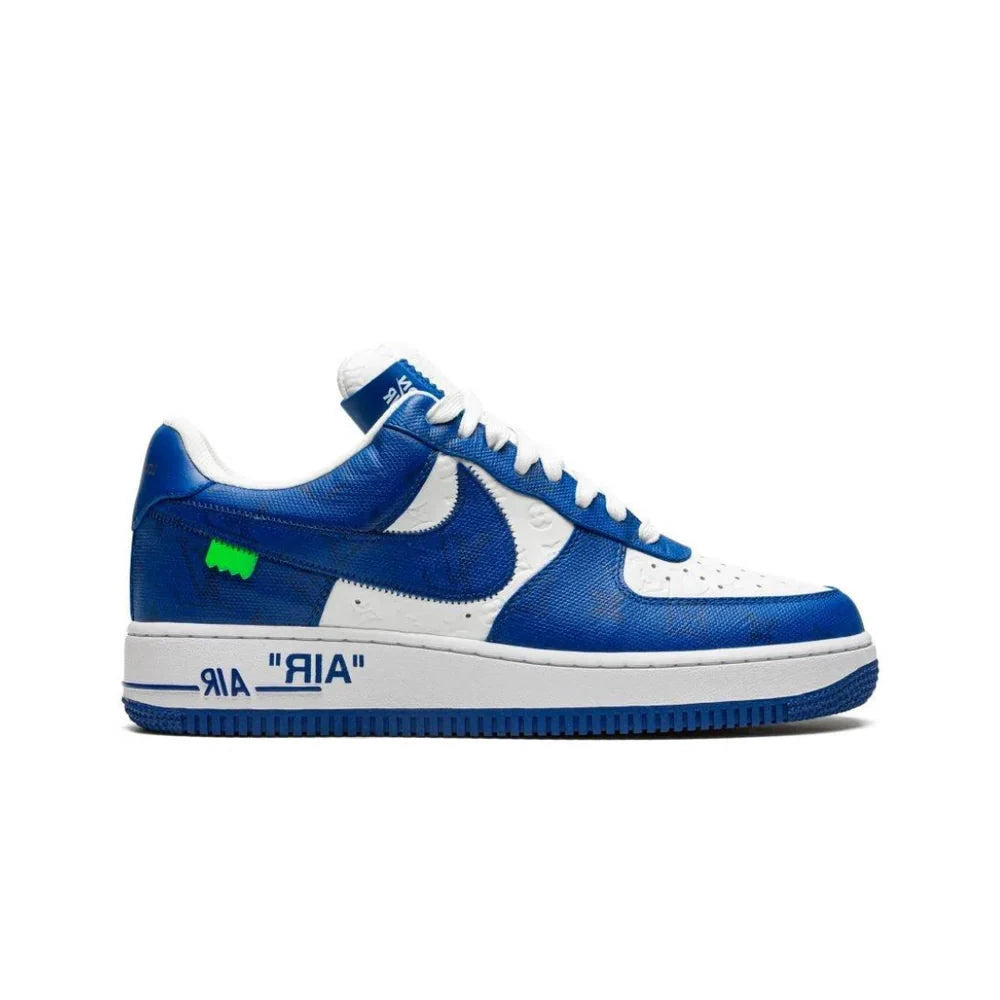 Louis Vuitton Nike Air Force 1 Low By Virgil Abloh White Royal