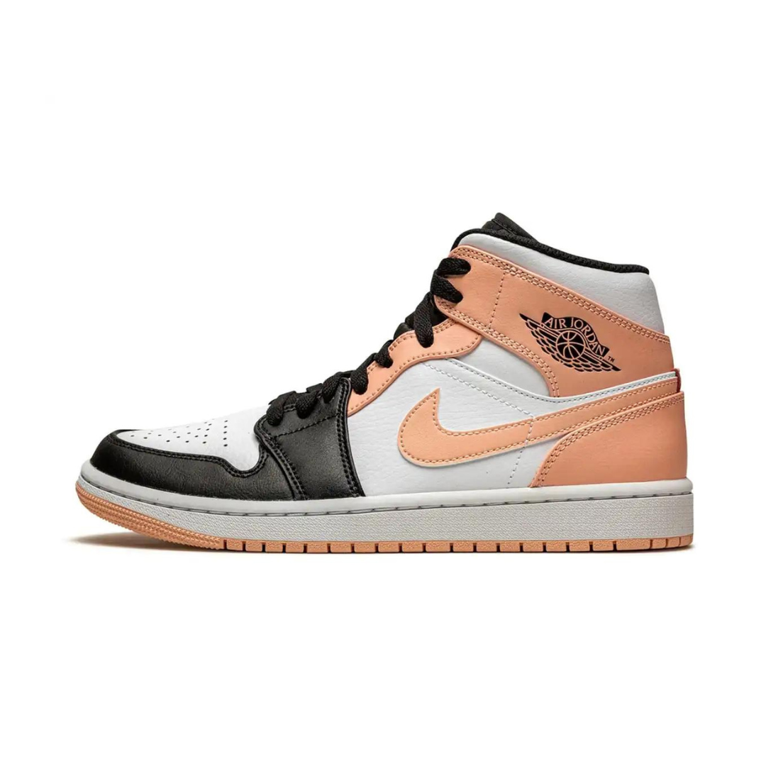 Jordan 1 Mid Arctic Orange Black Toe by Nike Air Jordan