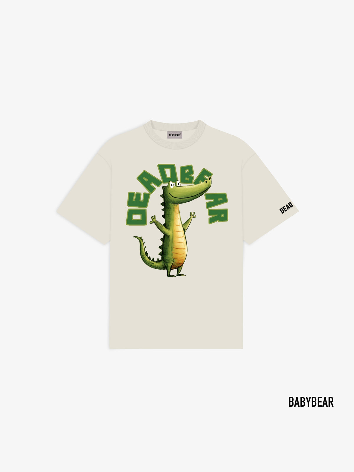 Babybear Dino Tee Cream - for kids by DEADBEAR