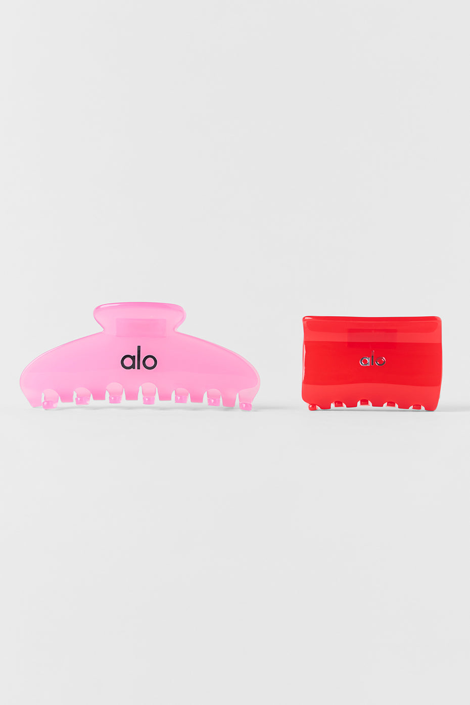 Effortless Claw Clip (2-Pack) - Candy Heart Pink/Bright Red (A0778U)