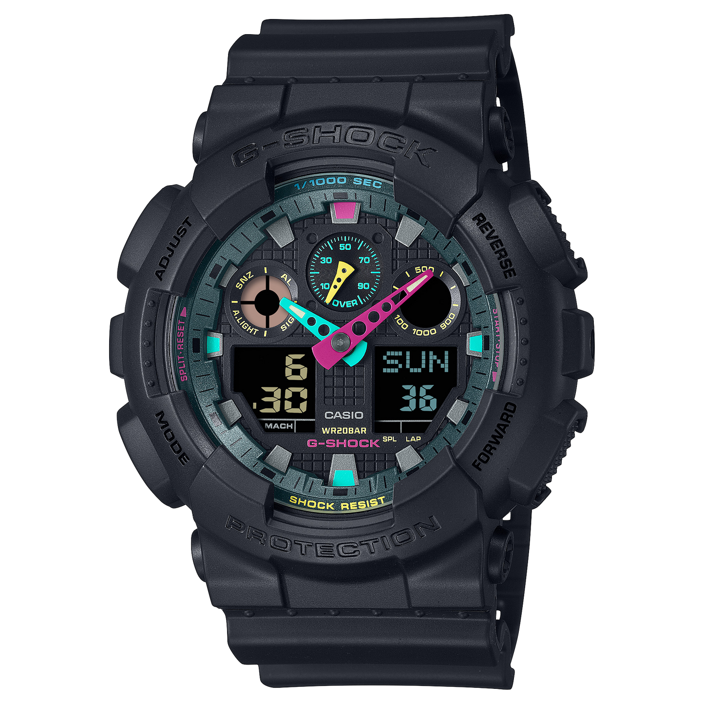 G-Shock Analog-Digital GA-100 Series (GA-100MF-1A)