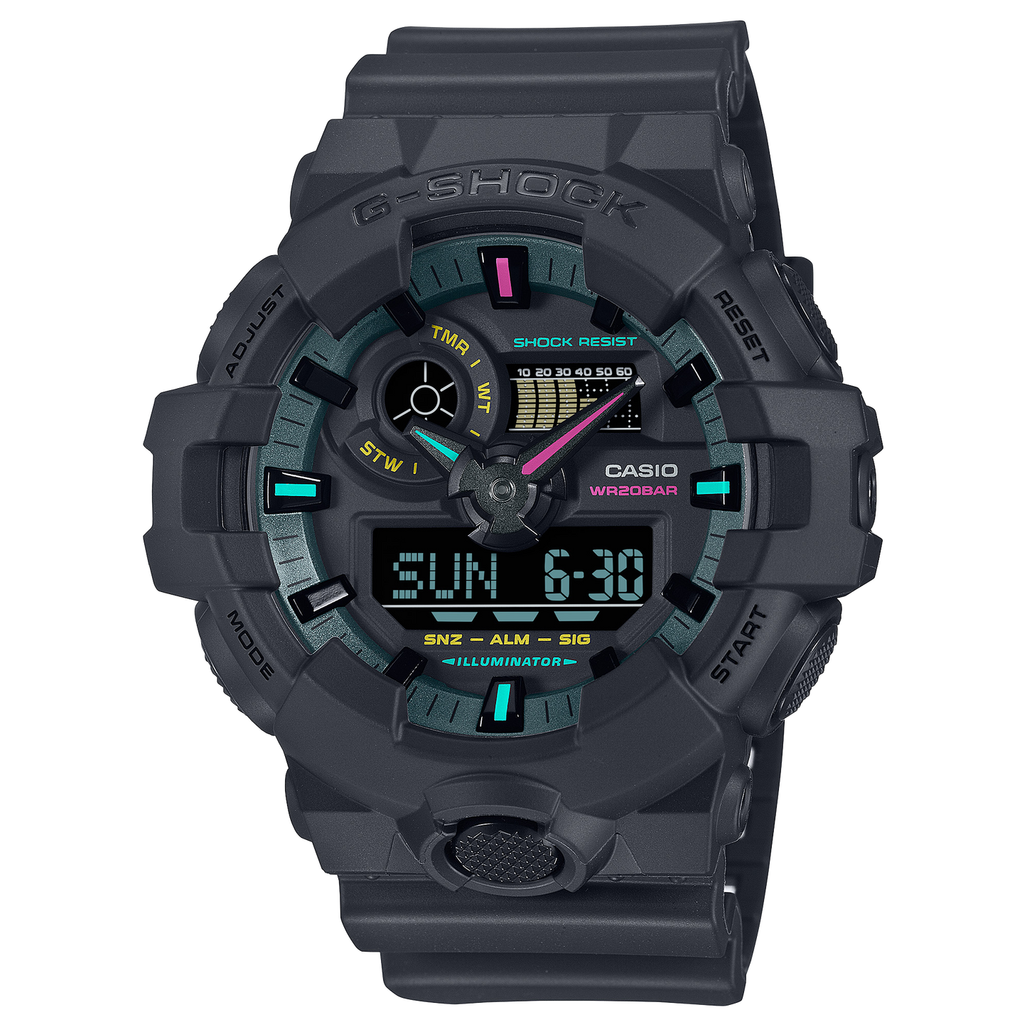 G-Shock Analog-Digital GA-700 Series (GA-700MF-1A)