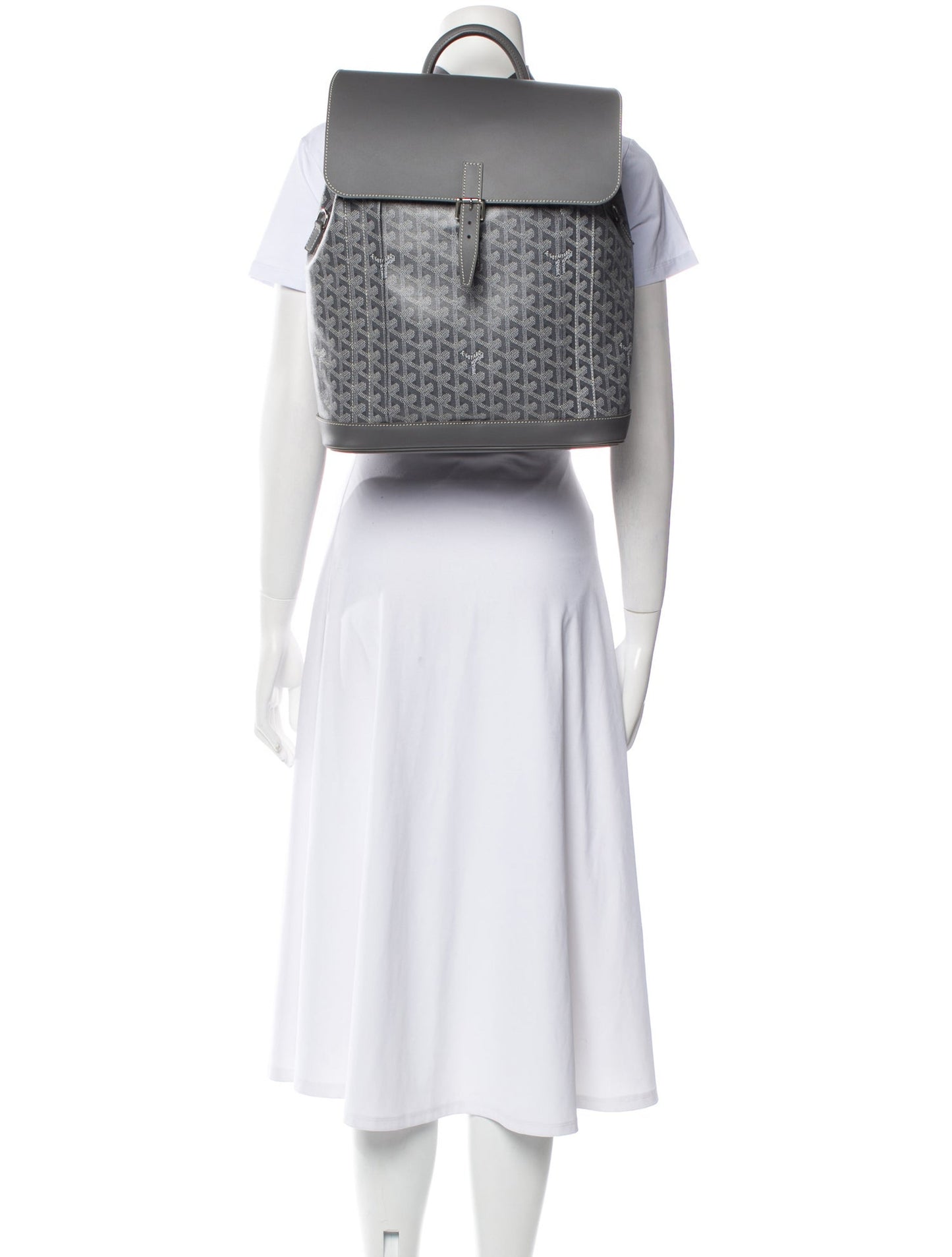 Goyard Alpin MM Backpack – Grey Goyardine