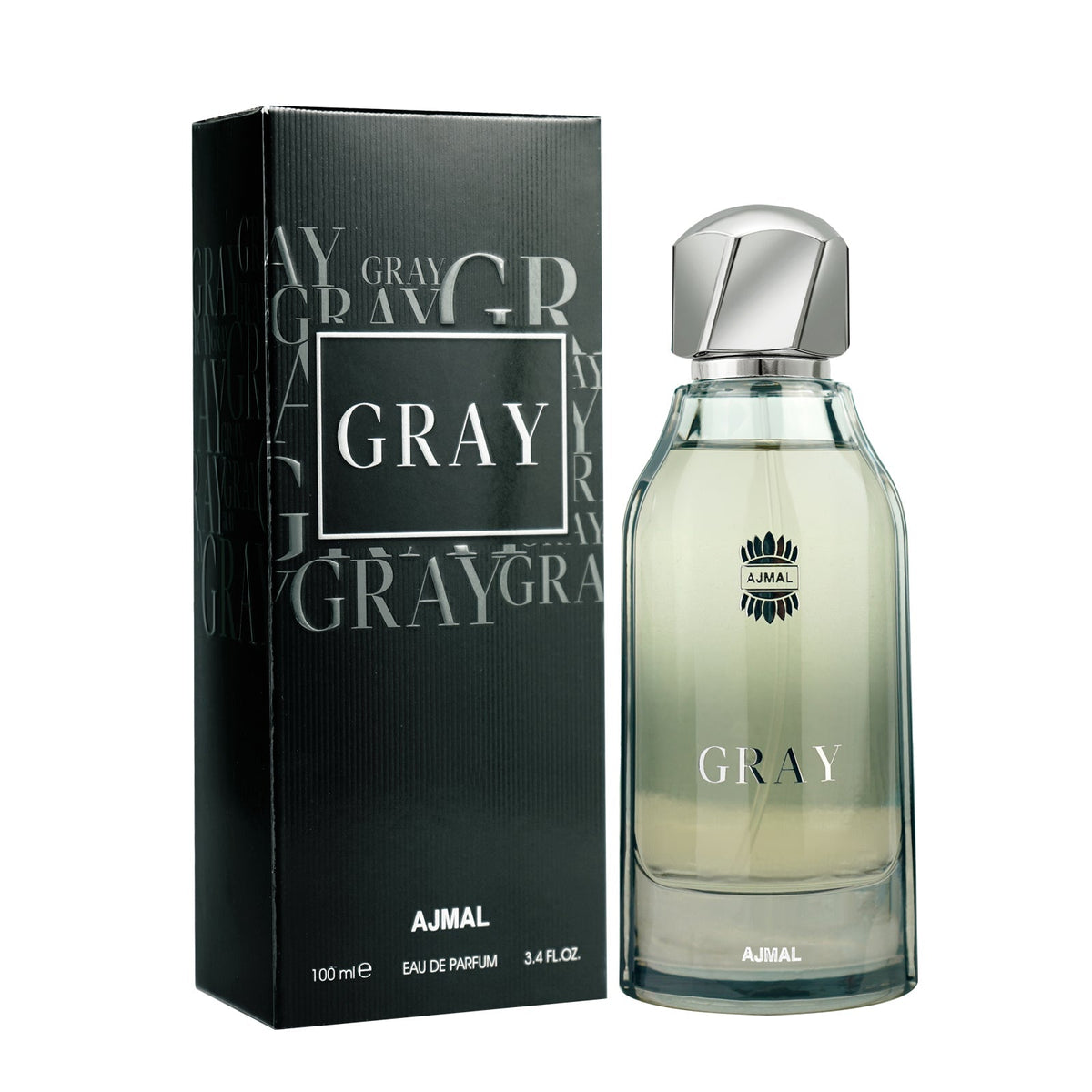 Ajmal GRAY Perfume 100ML for Men official product image