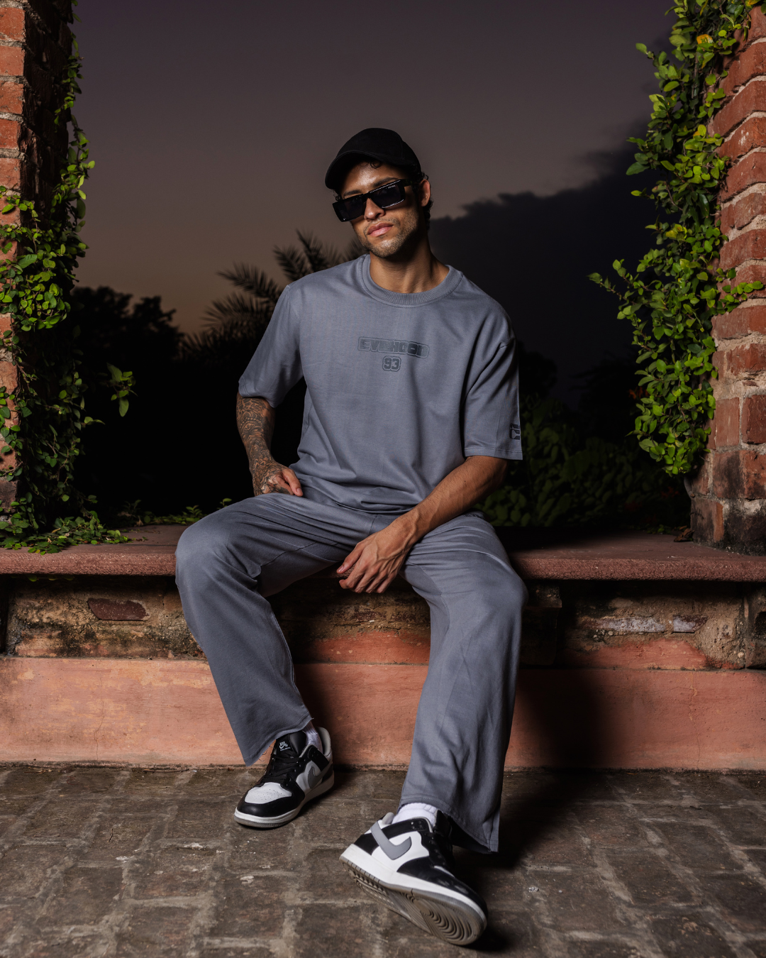 Grey Joggers by Evrhood