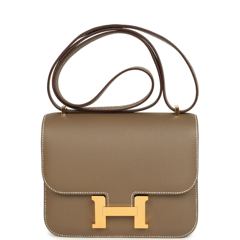 Hermès Constance 18 — Etoupe Epsom Leather