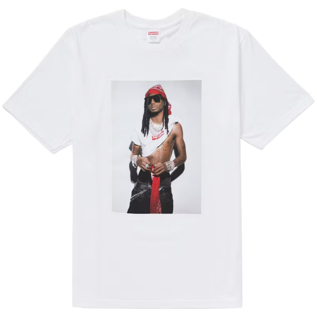 Supreme Playboi Carti Tee White by SUPREME