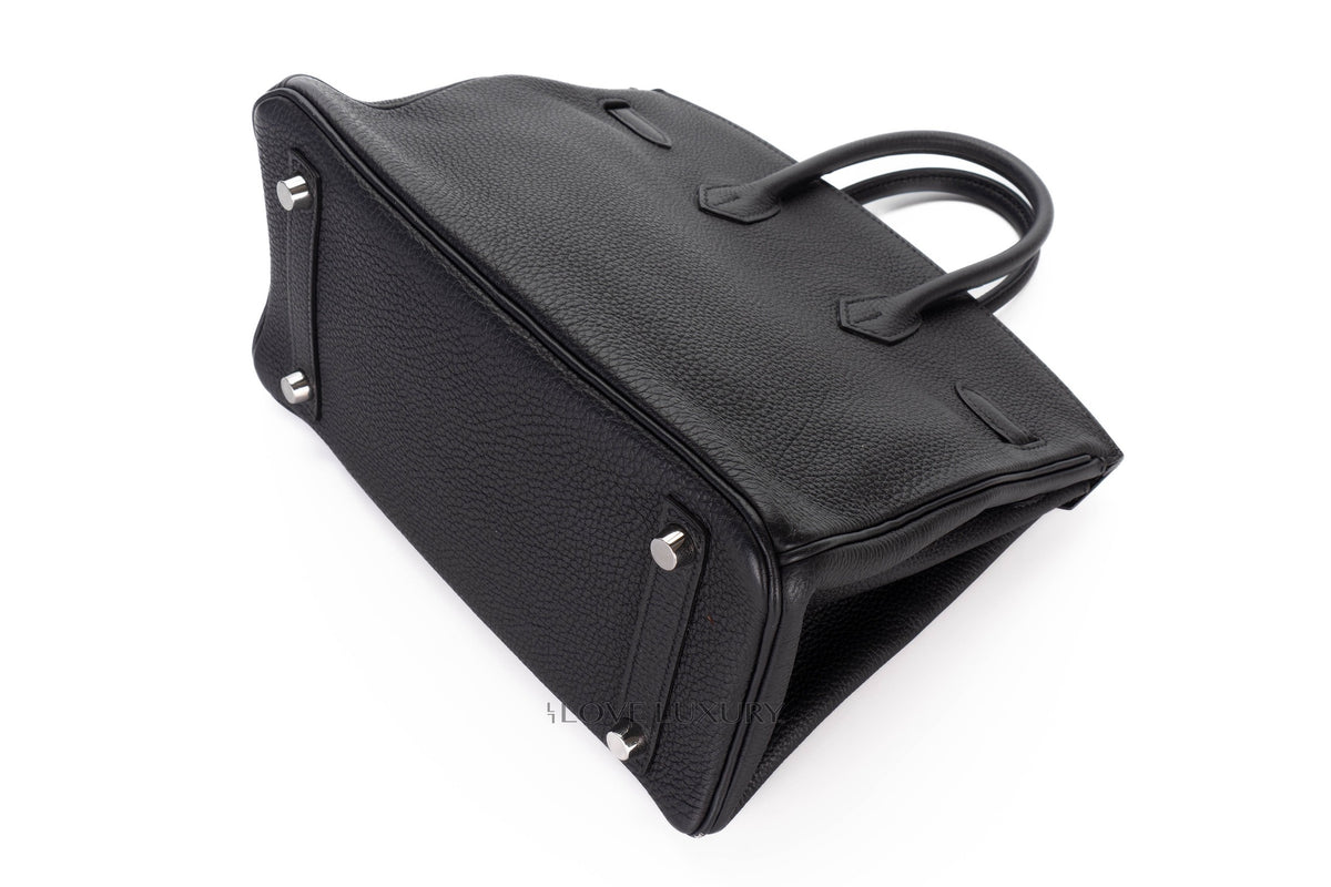 Hermès Birkin 25 Graphite Togo Palladium Hardware - view 13