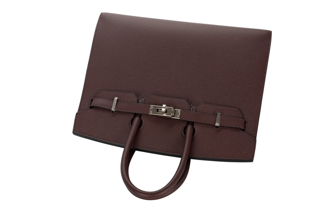 Hermès Birkin 25 Rouge Sellier Epsom Sellier Palladium Hardware - view 8