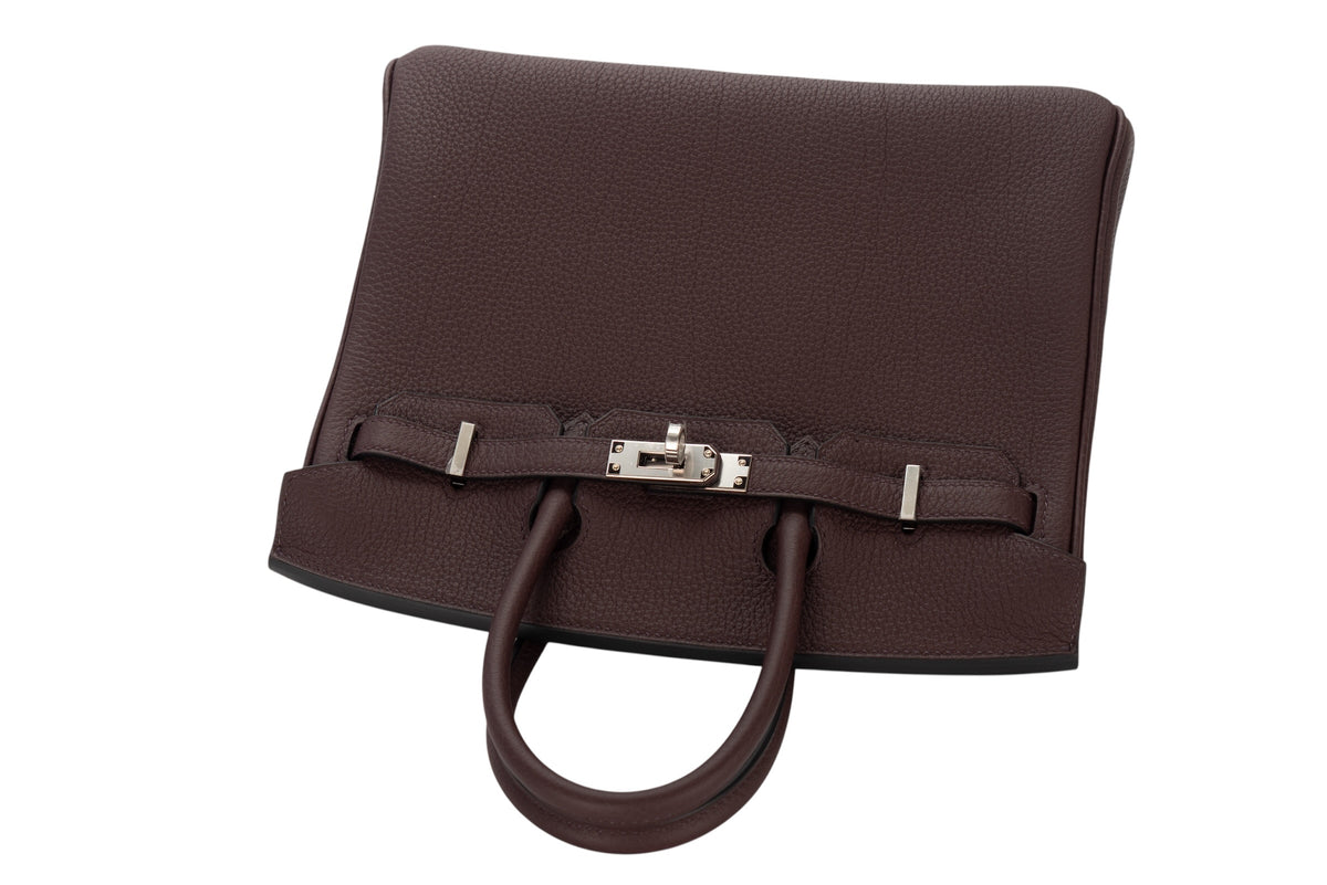 Hermès Birkin 25 Rouge Sellier Togo Palladium Hardware - view 8