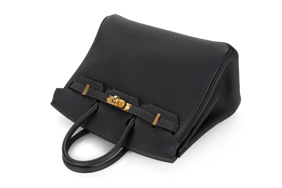 Hermès Birkin 25 Cabane Togo Gold Hardware - view 8