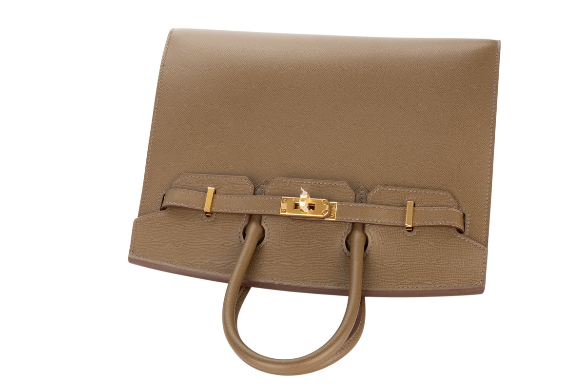 Hermès Birkin 25 Toundra Madame Sellier Gold Hardware - view 8