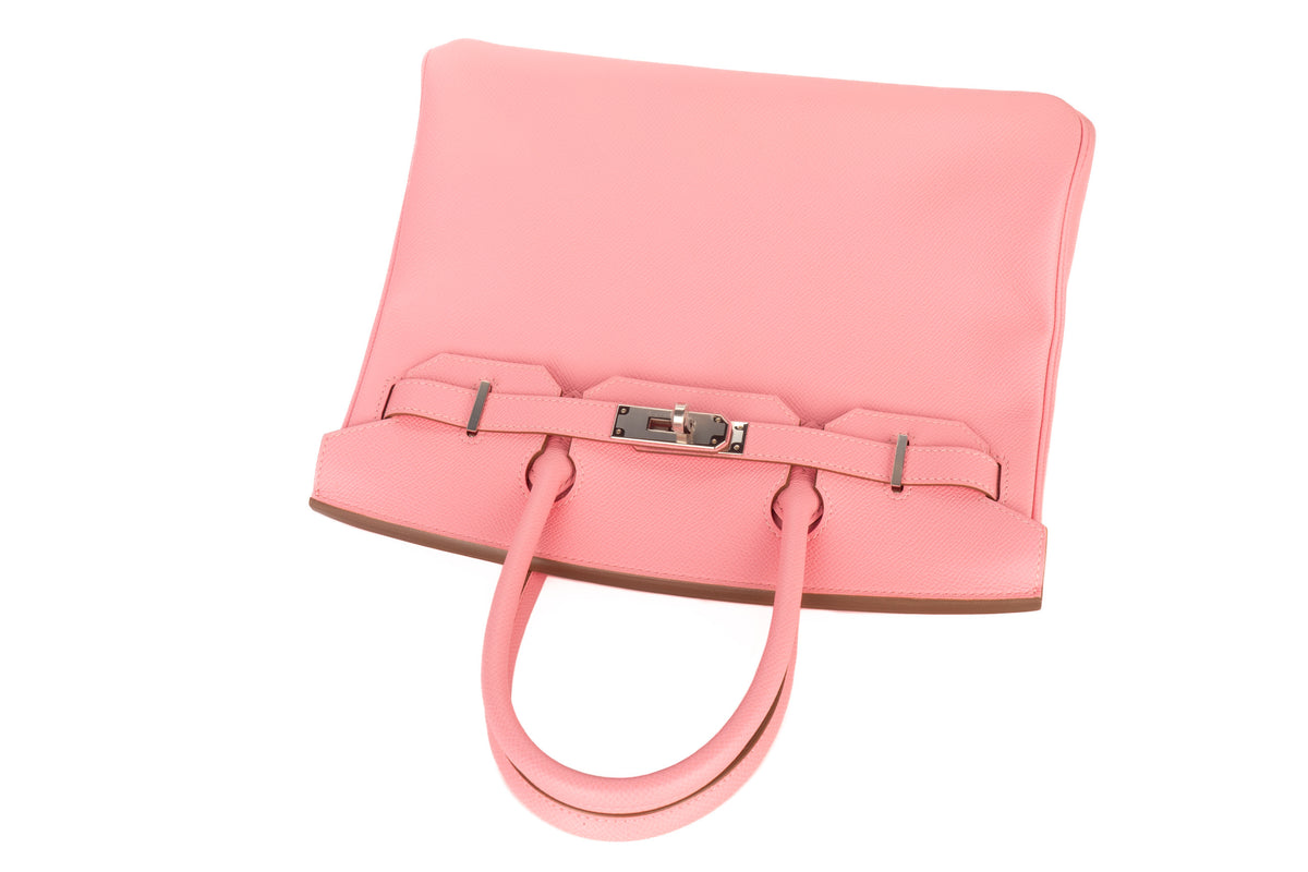Hermès Birkin 30 Rose Confetti Chevre Mysore Gold Hardware - view 8