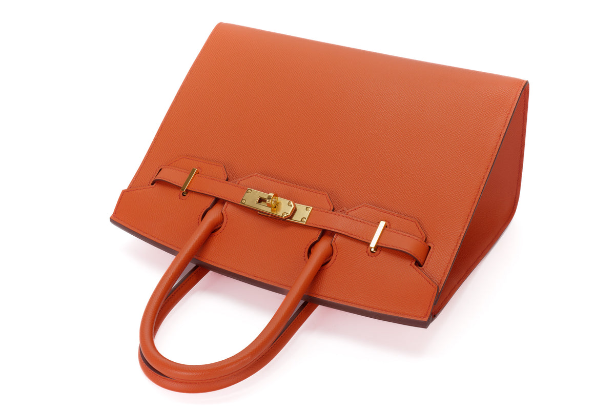 Hermès Birkin 30 Terre Battue Epsom Sellier Gold Hardware - view 8