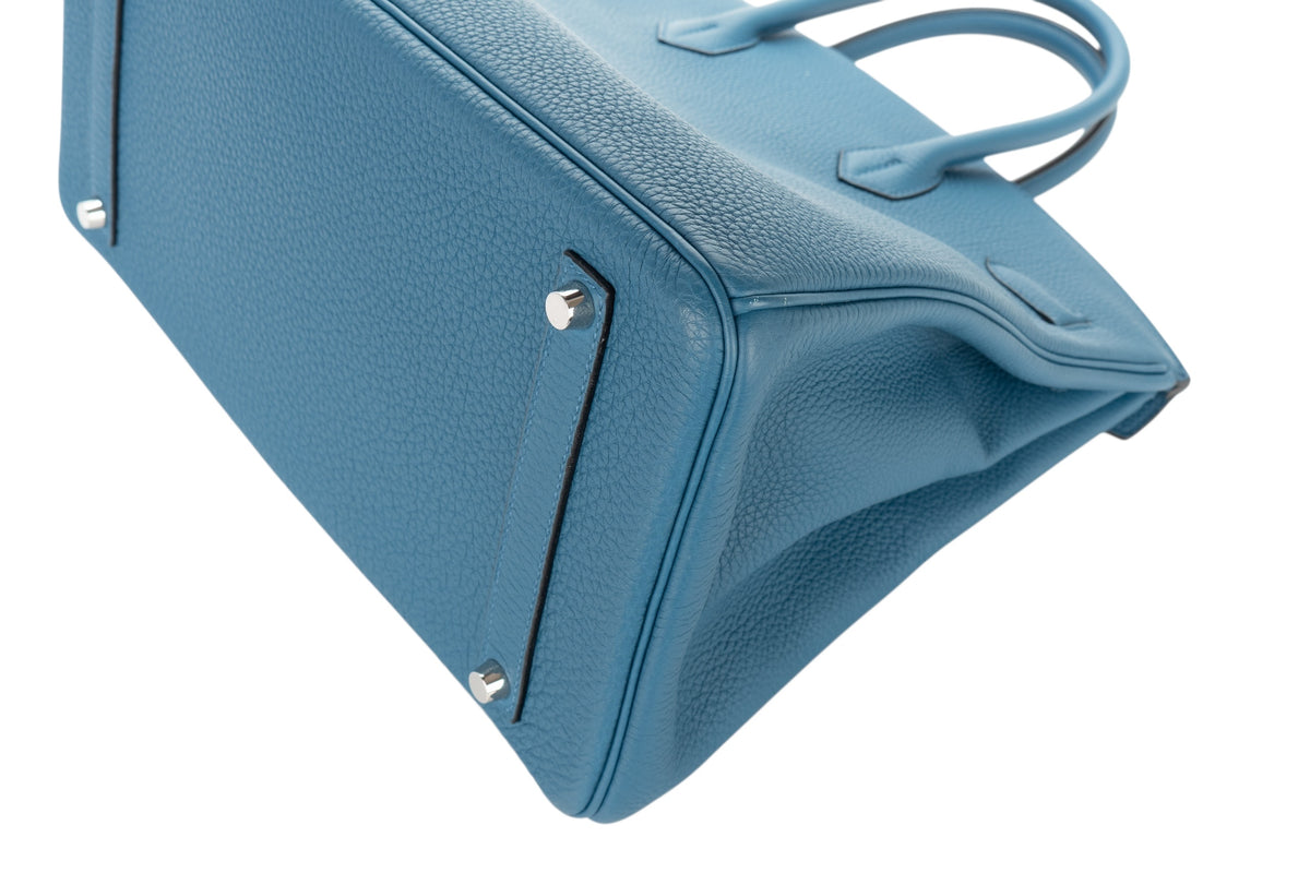 Hermès Birkin 35 Bleu Cobalt Togo Palladium Hardware - view 14