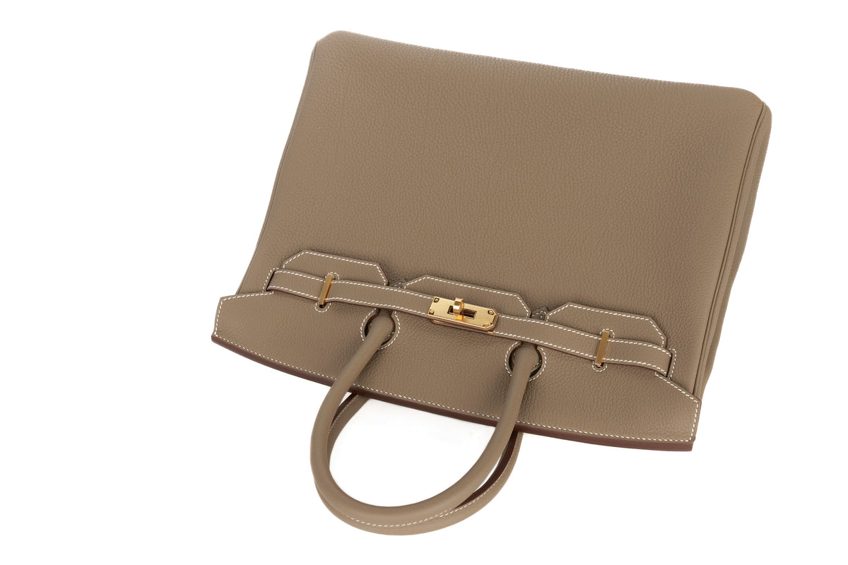 Hermès Birkin 35 Etoupe Togo Gold Hardware - view 8