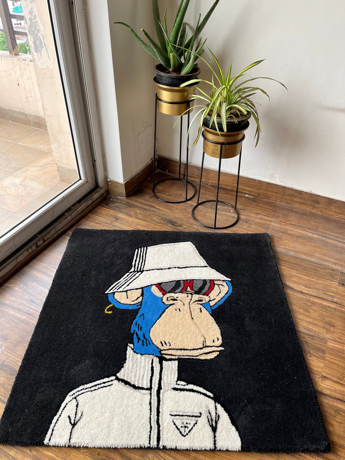 Sad Ape Custom Rug by THE DRIP CO. RUGS