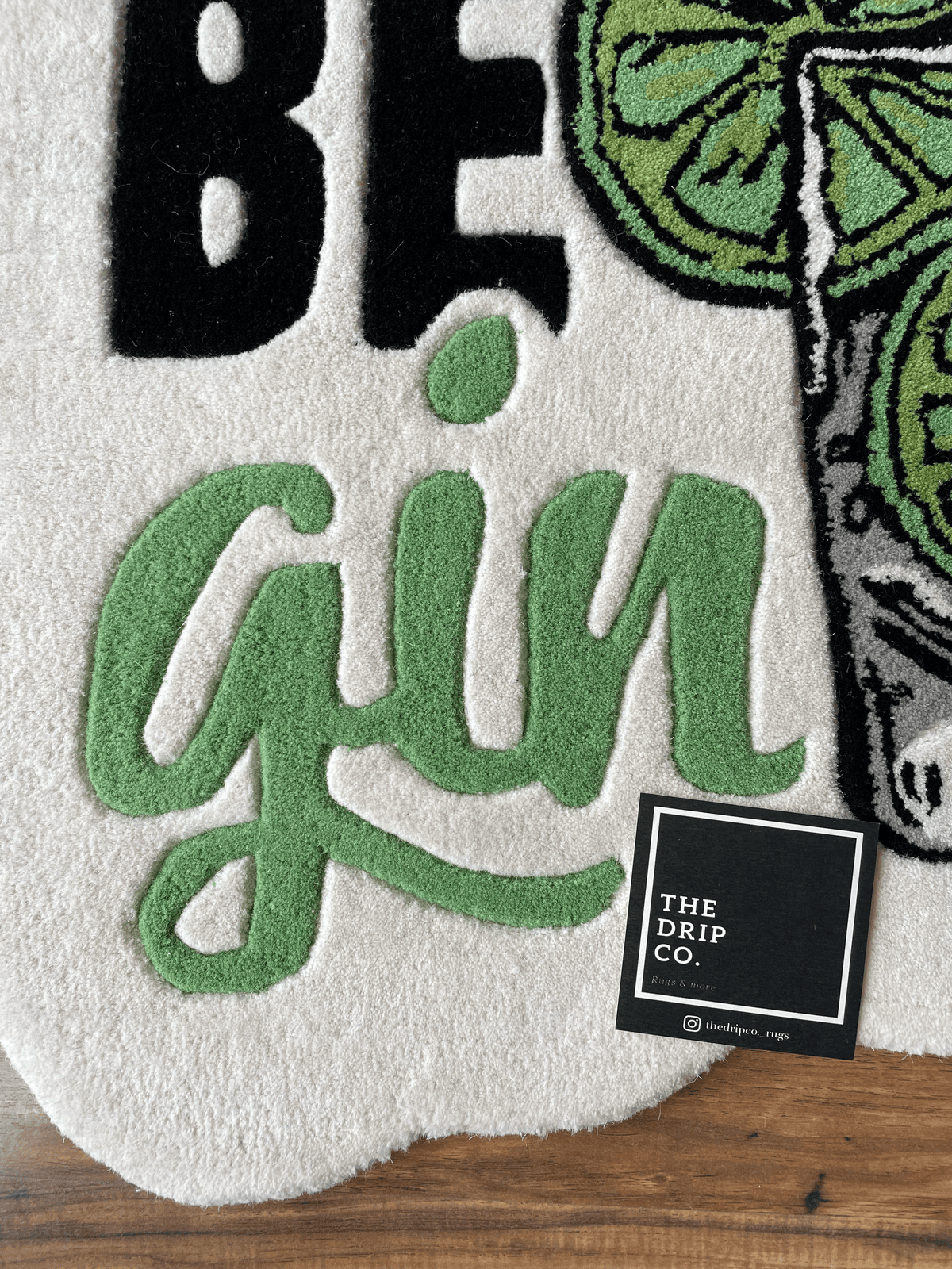 Let the Weekend Be Gin Custom Rug by THE DRIP CO. RUGS