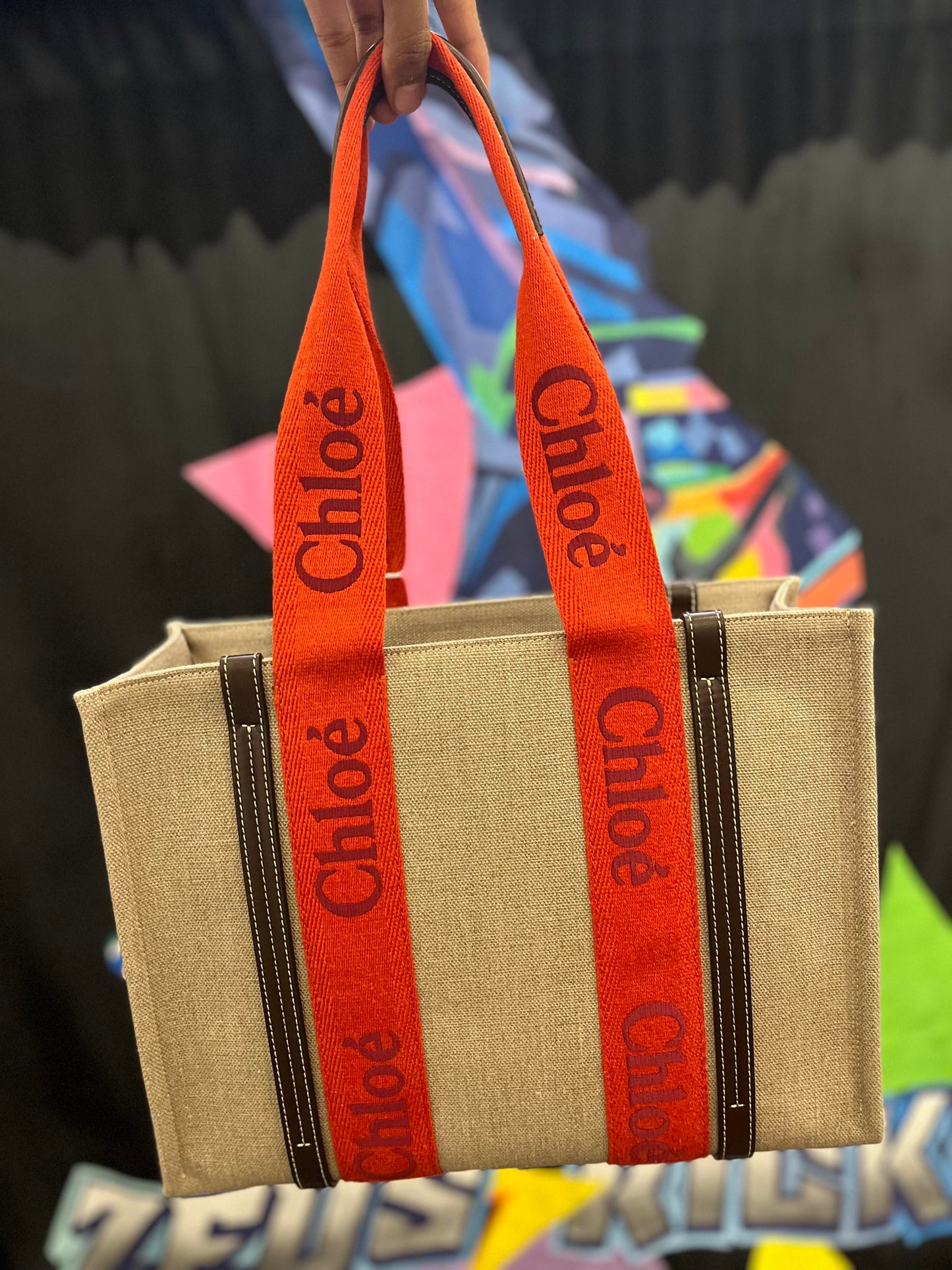 CHLOE Medium Woody Tote Bag