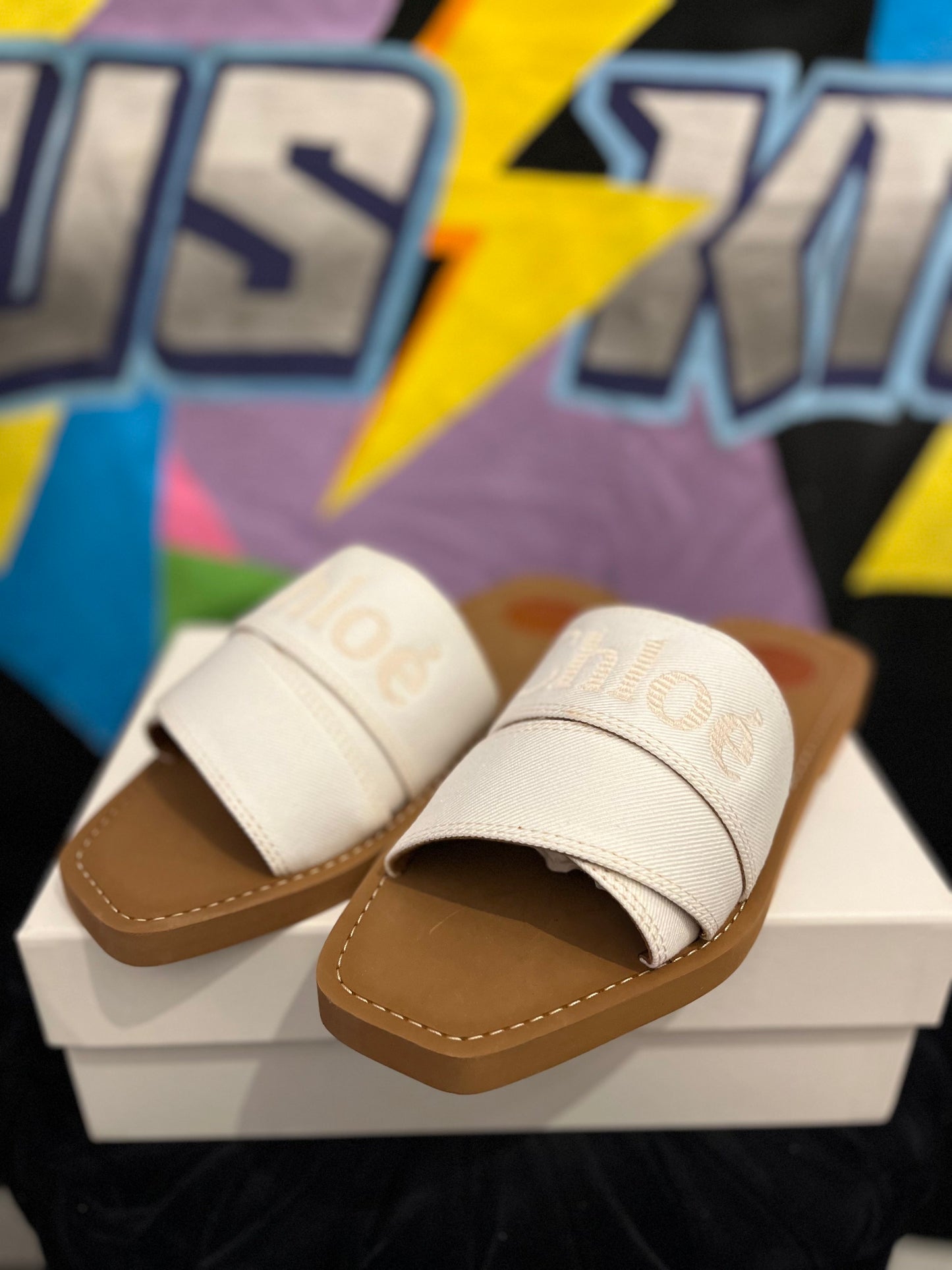 Chloe Snow White Slides