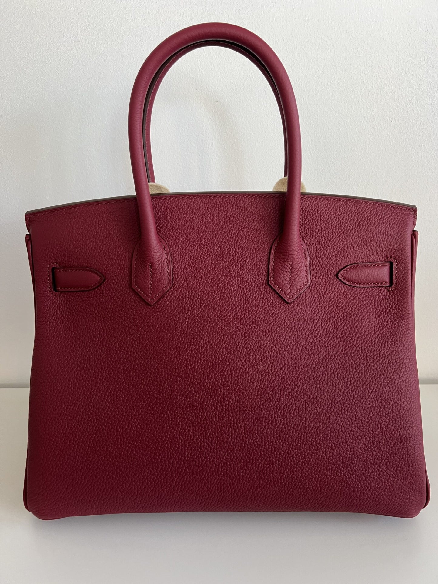 Hermès Birkin 30 – Bordeaux Togo Leather with Gold Hardware (2018, Stamp C)