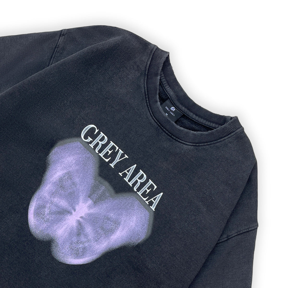 GROWTH T-SHIRT (BLACK) by GREY AREA