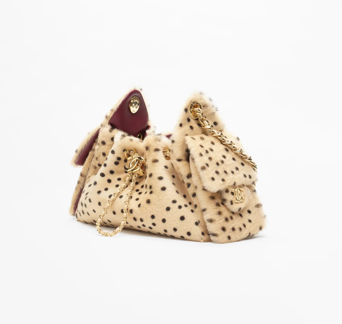 Chanel 25 Mini Leopard – Light Beige & Black
