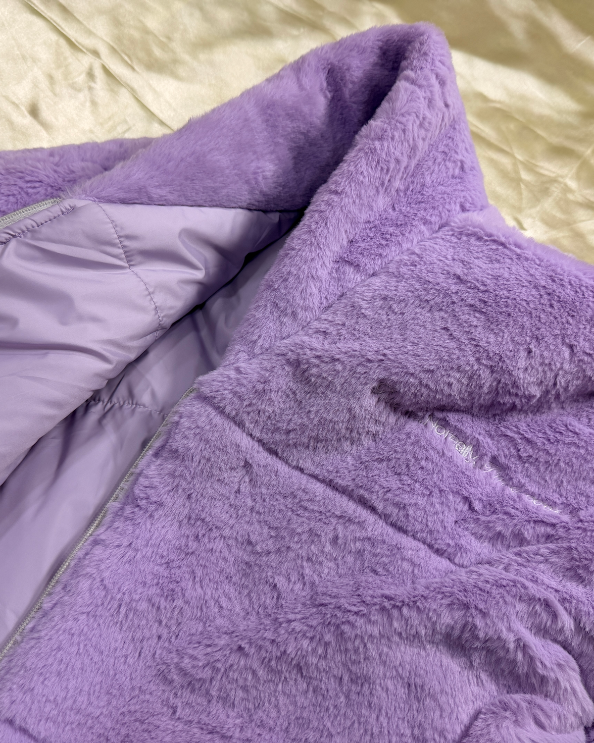Cushion Cookie Puff Jacket | Lavender by esthreall