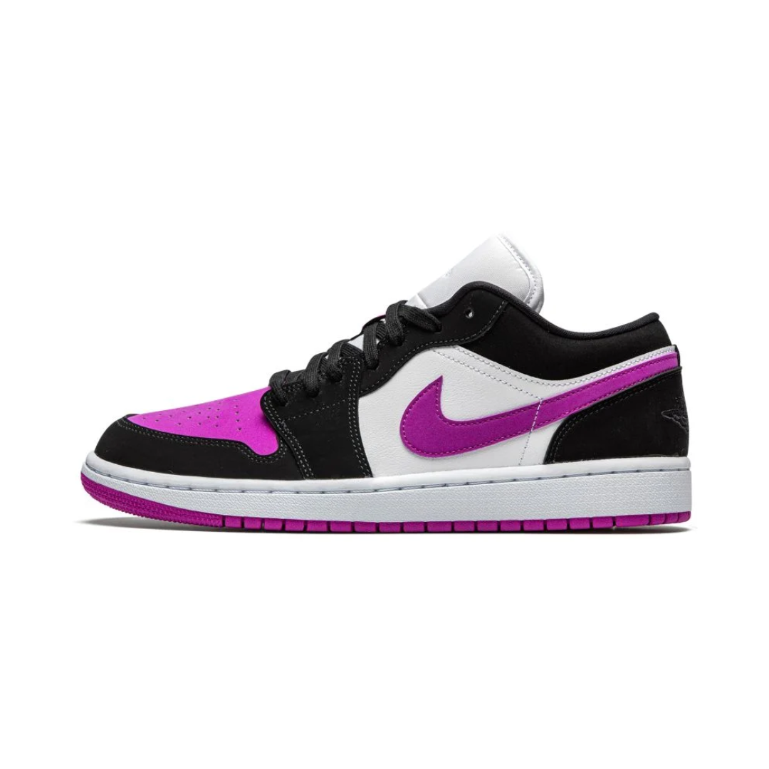 Jordan 1 Low Black Cactus Flower (W) by Nike Air Jordan