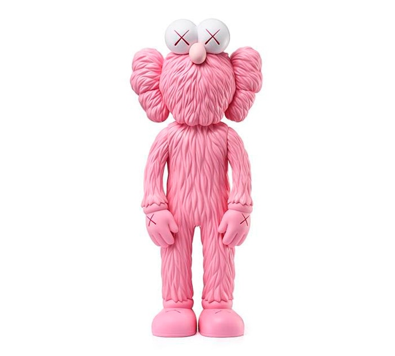 KAWS BFF Open Edition Vinyl Figure Pink by KAWS
