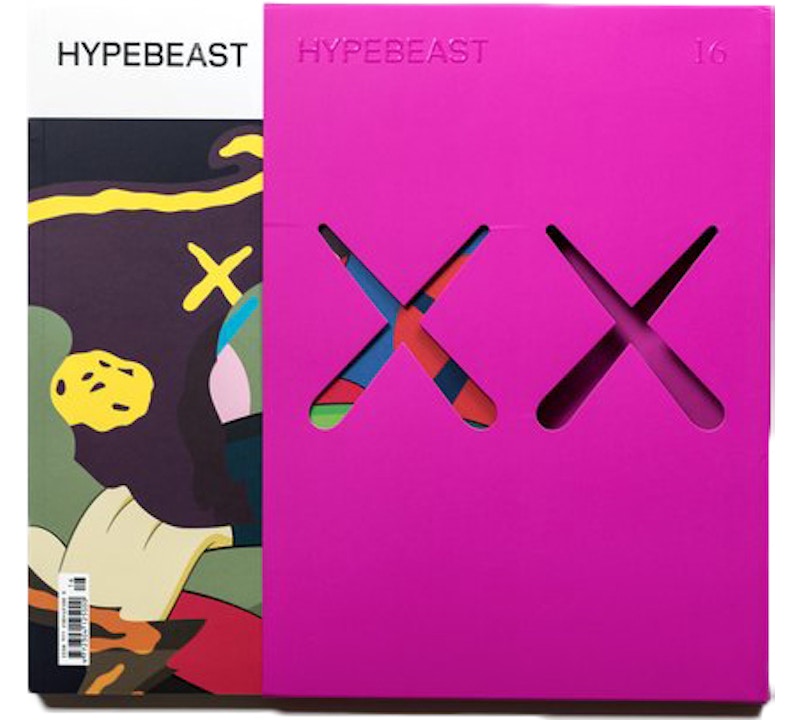 KAWS Hypebeast Issue 16 The Projection Re-release Magazine Pink by KAWS