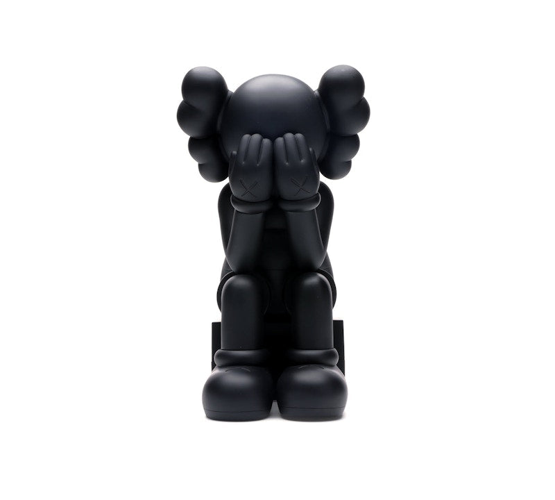 KAWS Passing Through Open Edition Vinyl Figure Black by KAWS