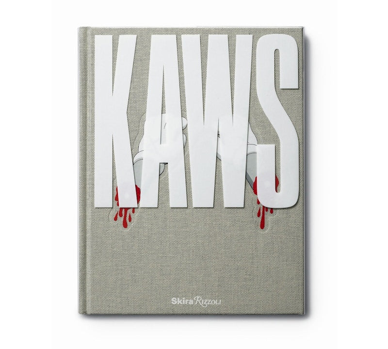 KAWS Rizzoli Hardcover Book Grey by KAWS