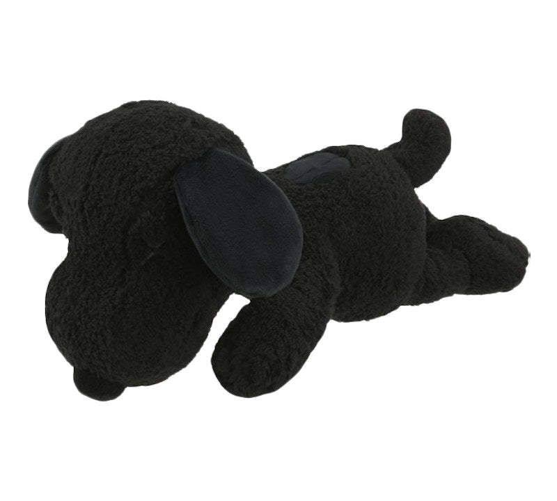KAWS x Uniqlo x Peanuts Snoopy Plush (Small) Black by KAWS