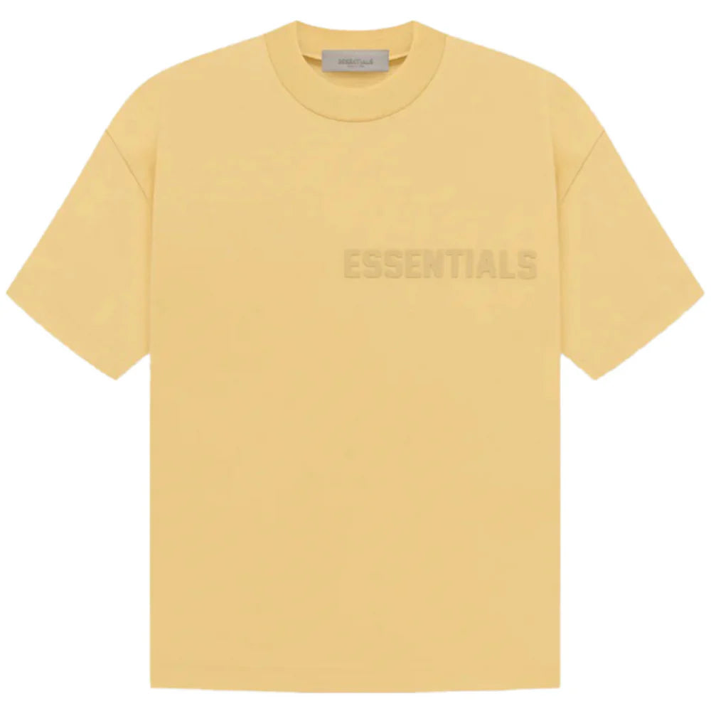 FEAR OF GOD ESSENTIALS SS TEE LIGHT TUSCAN