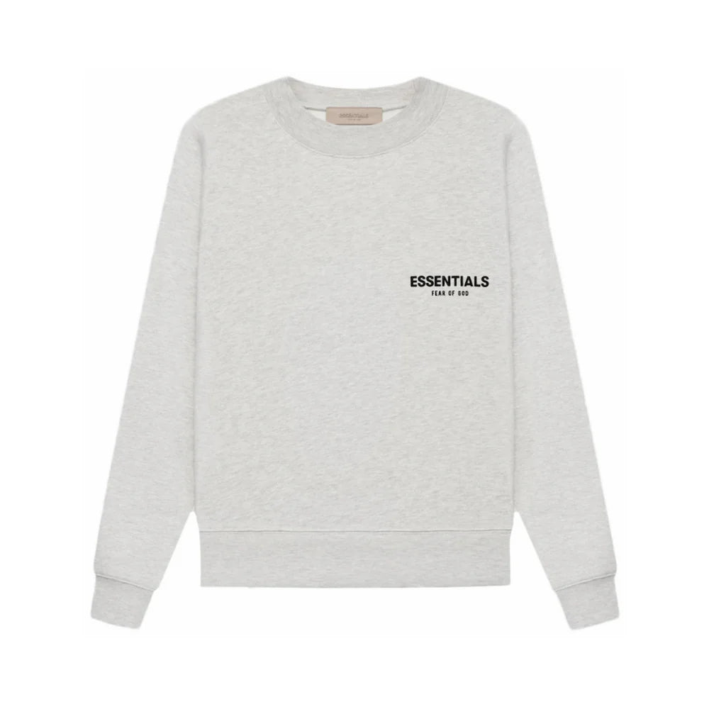 FEAR OF GOD ESSENTIALS CREWNECK (SS22) LIGHT OATMEAL