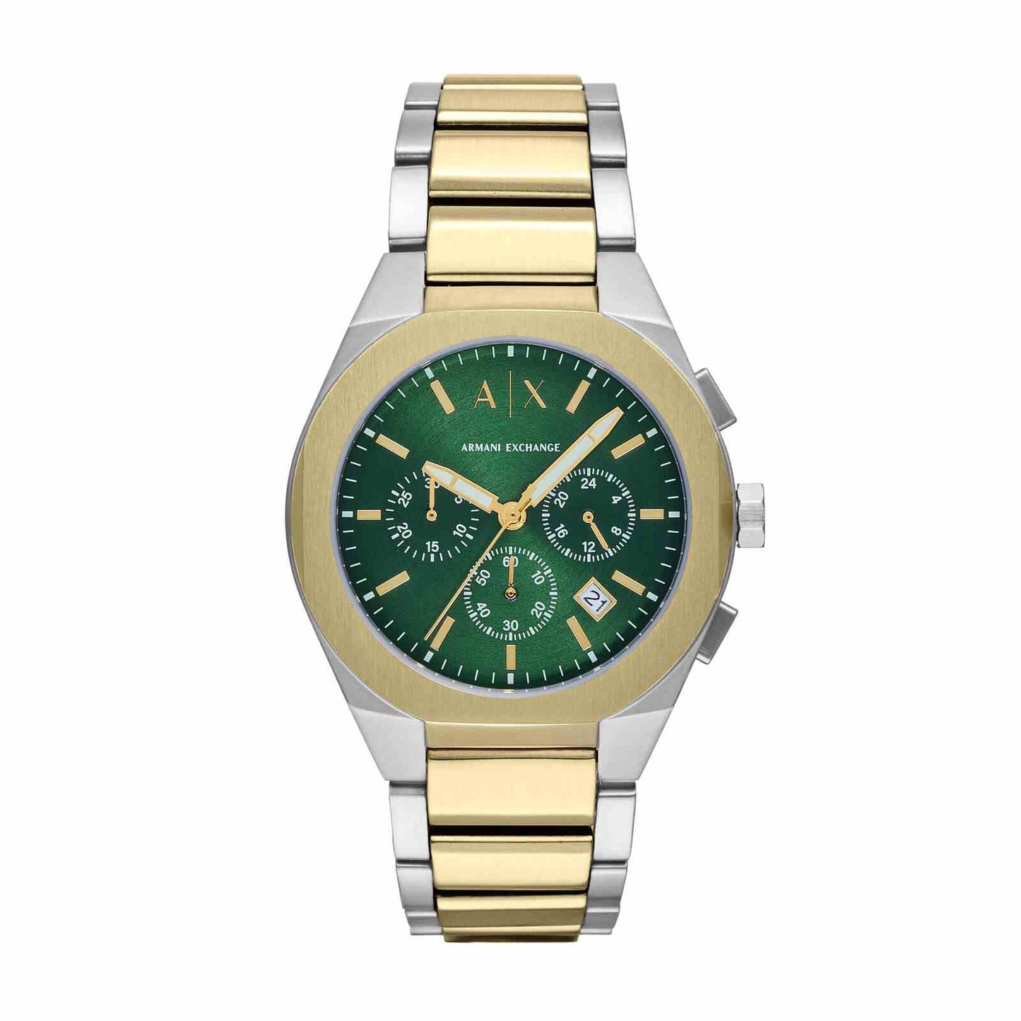 Armani Exchange Two Tone Watch AX4184 (AX4184I)