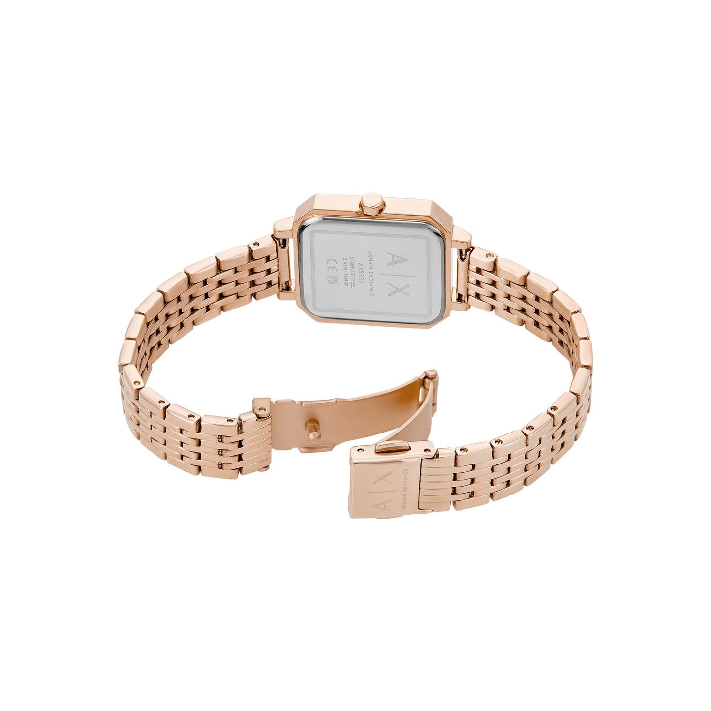 Armani Exchange AX7164SET Women's analog watch with silver dial