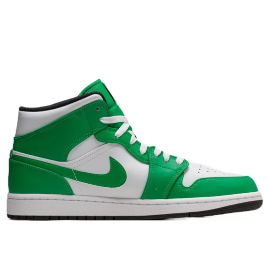 Air Jordan 1 mid Lucky green/black-white
