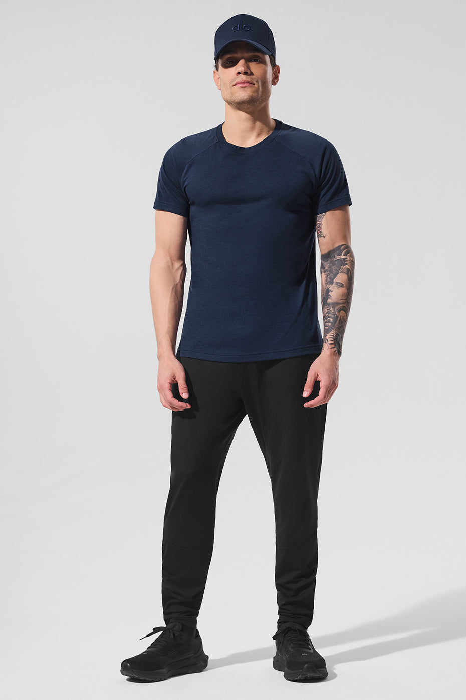 Triumph Raglan Tee - Navy (M1133R)