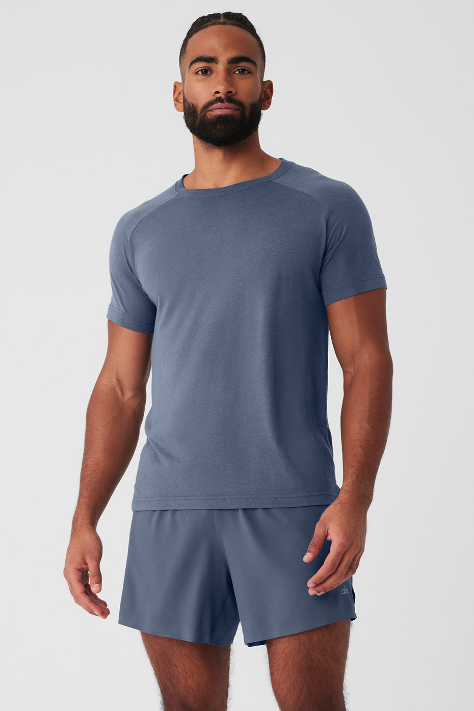 Triumph Raglan Tee - Bluestone (M1133R)