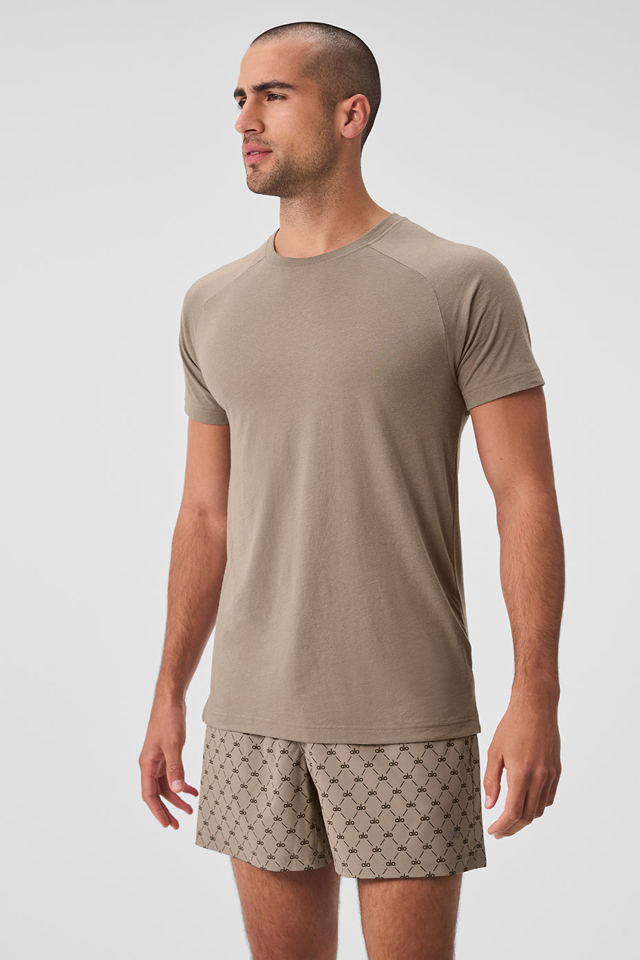Triumph Raglan Tee - Gravel (M1133R)