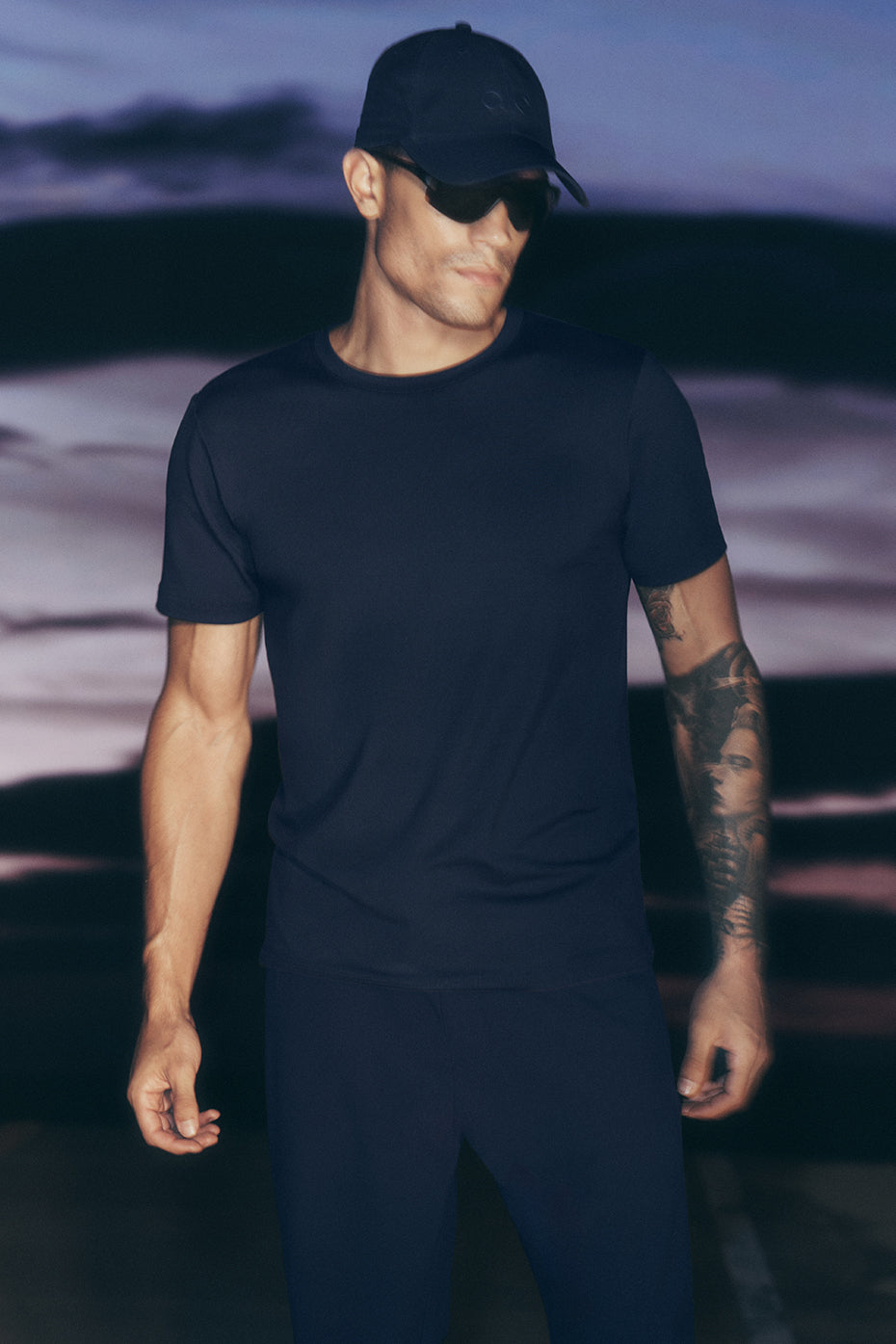 Conquer Reform Crewneck Short Sleeve - Navy (M1205R)