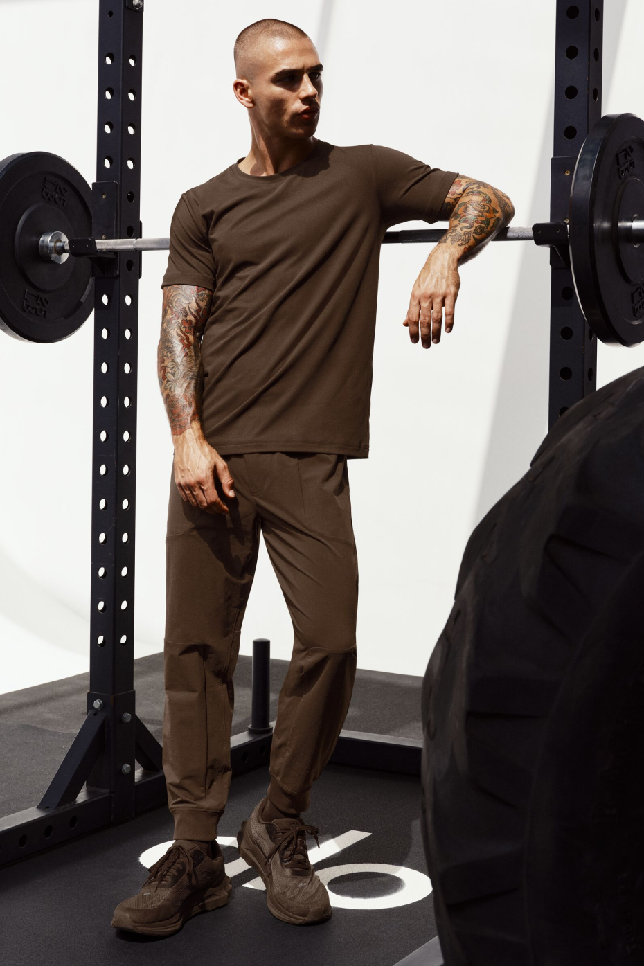 Conquer Reform Crewneck Short Sleeve - Espresso (M1205R)