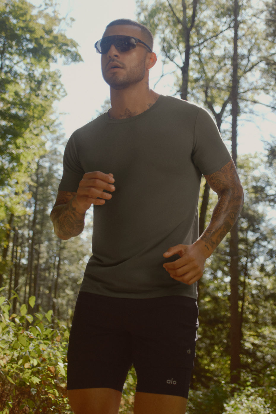 Conquer Reform Crewneck Short Sleeve - Olive Tree (M1205R)