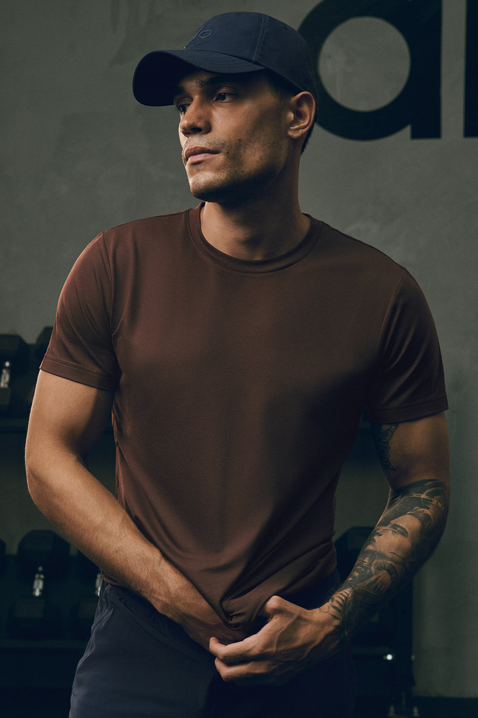Conquer Reform Crewneck Short Sleeve - Brownstone (M1205R)
