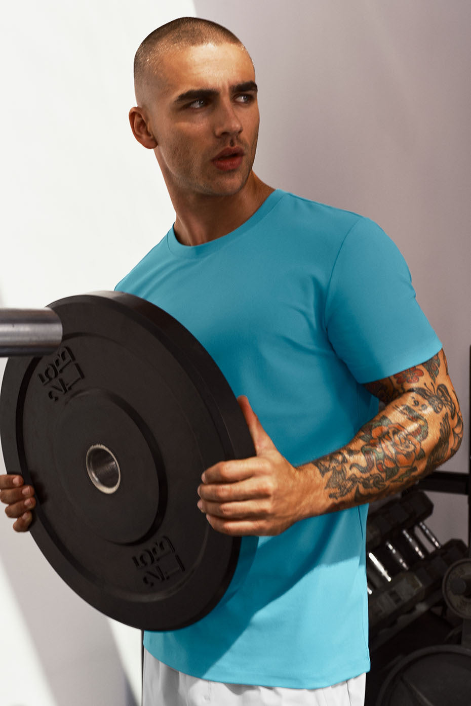 Conquer Reform Crewneck Short Sleeve - Blue Breeze (M1205R)